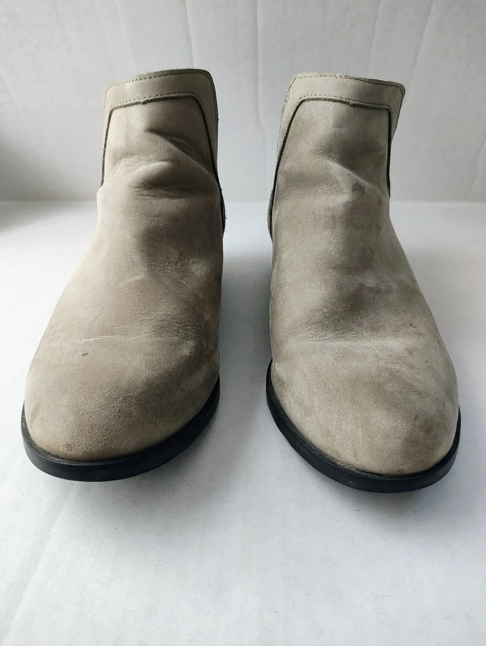 Sorel Lolla ll Cut-out Suede Ankle Booties Women's Sz 12